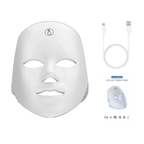 Máscara Facial LED 7 Colores Rejuvenecedora